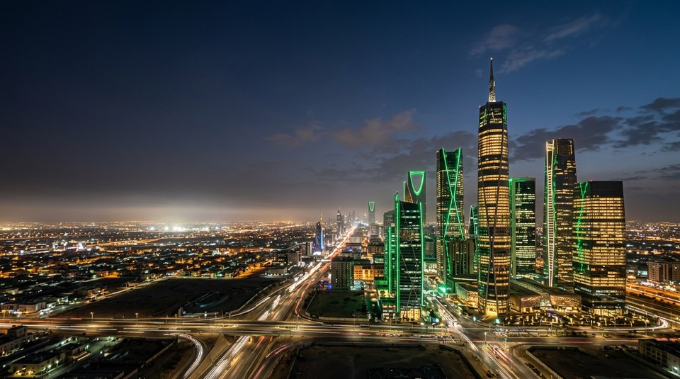 Riyadh Skyline — Glocal Research Hub Location